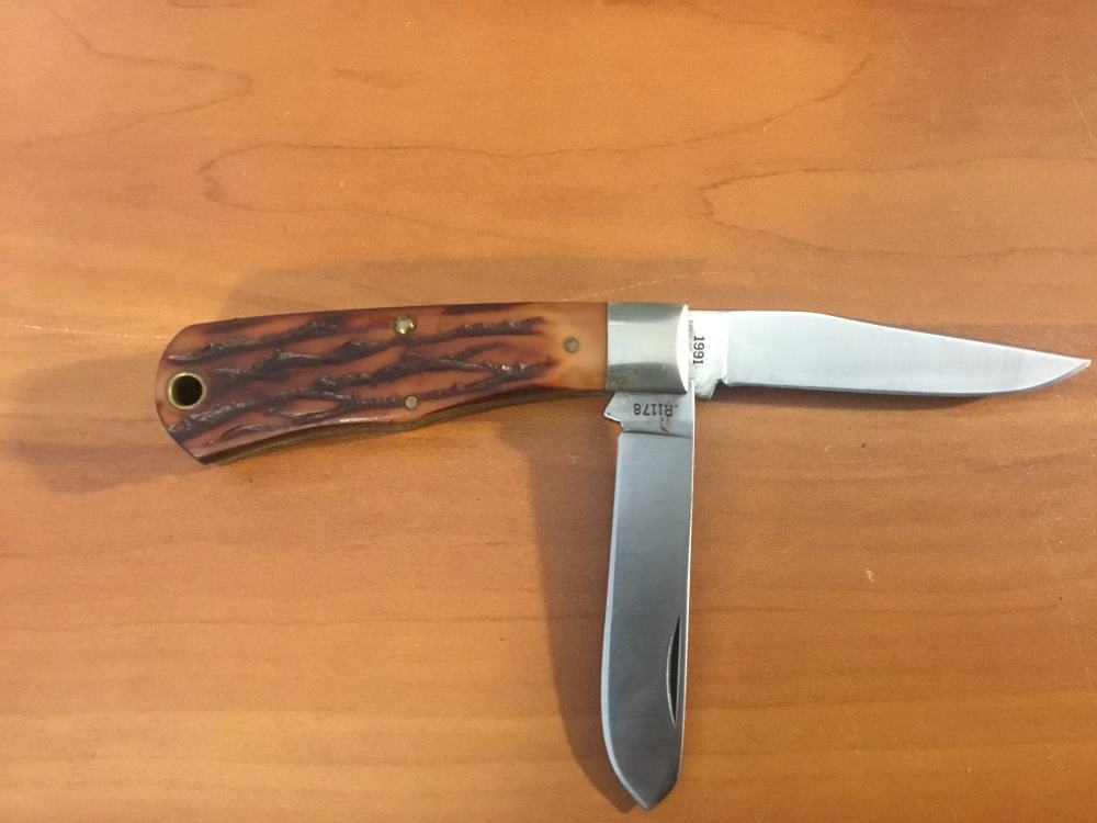Remington Bullet knife 1991 “Mini Trapper” New, unused R-1178-img-2