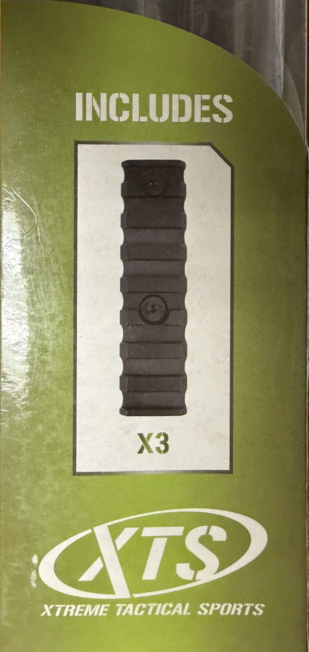 XTS-KM15 Tactical Rail Color: Black-img-1