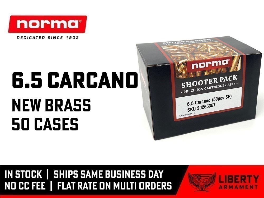Norma 6.5 Carcano Brass-img-0