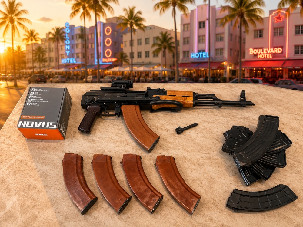 Premium CW Gunwerks AKMS Build | WBP Kit | Bakelite Mags | Novus Optic-img-0