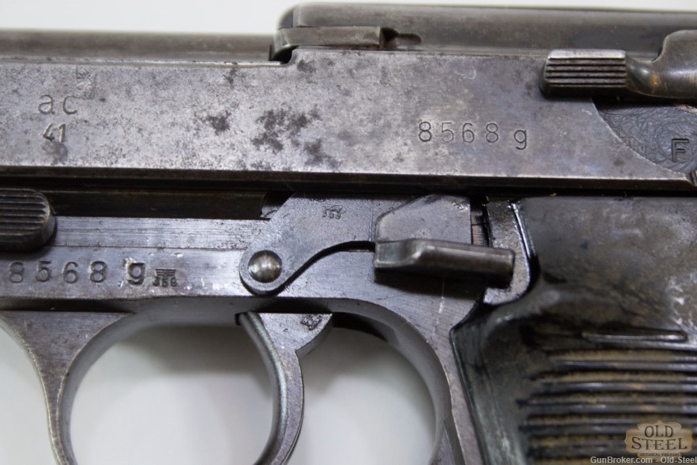 AC 41 Walther P38 MFG 1941 All Matching C&R WW2 WWII Electro Pencil Mag-img-7