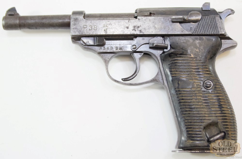 AC 41 Walther P38 MFG 1941 All Matching C&R WW2 WWII Electro Pencil Mag-img-5