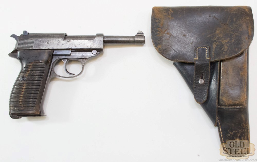 AC 41 Walther P38 MFG 1941 All Matching C&R WW2 WWII Electro Pencil Mag-img-0