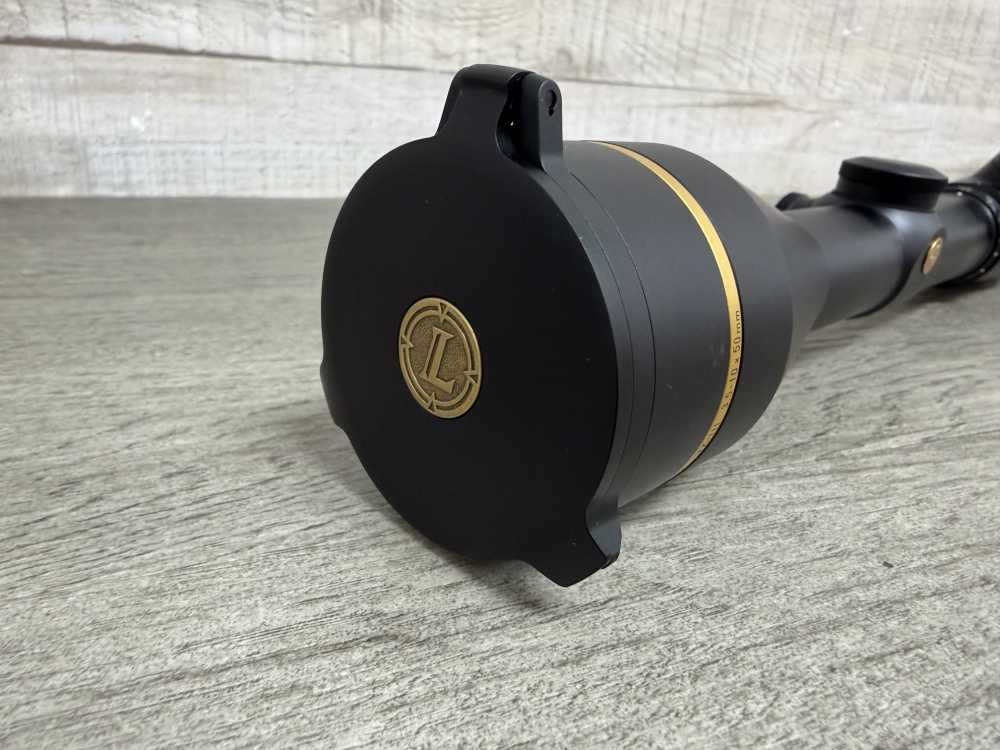 LEUPOLD VX-III 3.5-10x50 ILLUMINATED BOONE & CROCKETT RETICLE ALUMINA CAPS-img-1