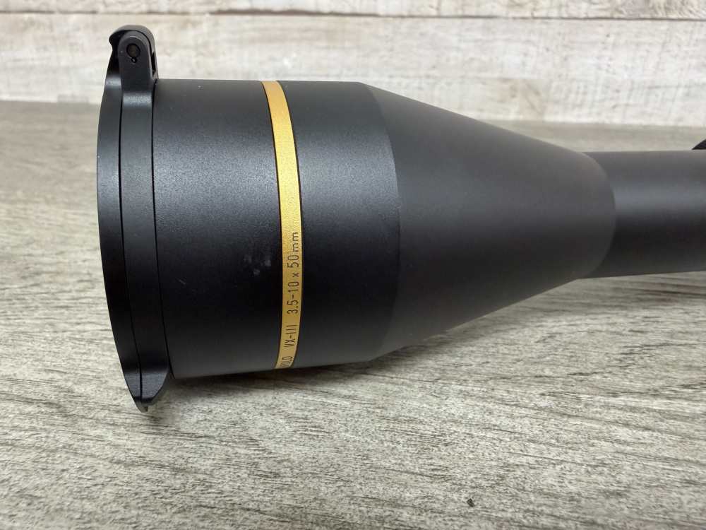 LEUPOLD VX-III 3.5-10x50 ILLUMINATED BOONE & CROCKETT RETICLE ALUMINA CAPS-img-2