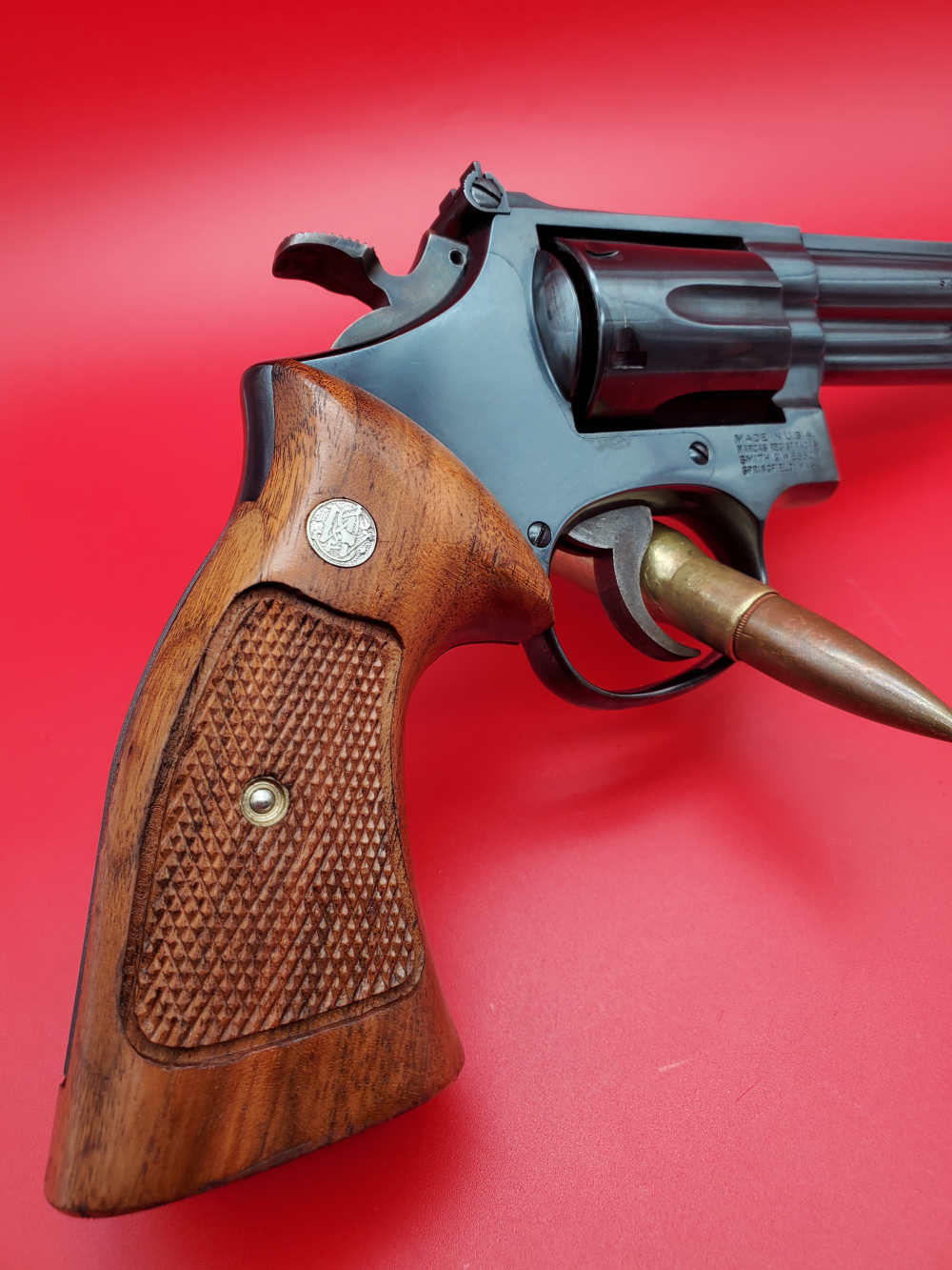 S&W Model 19-5 – .357 Mag – 6" Barrel – C.1987-88 – Good Condition-img-4