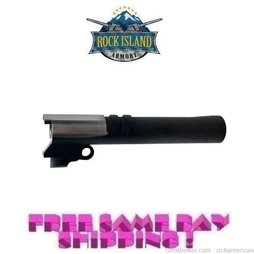Rock Island Commander 4.25" MS Ramp Bull w/Link&Pin 45 ACP 4501RMS-A-NS-img-0