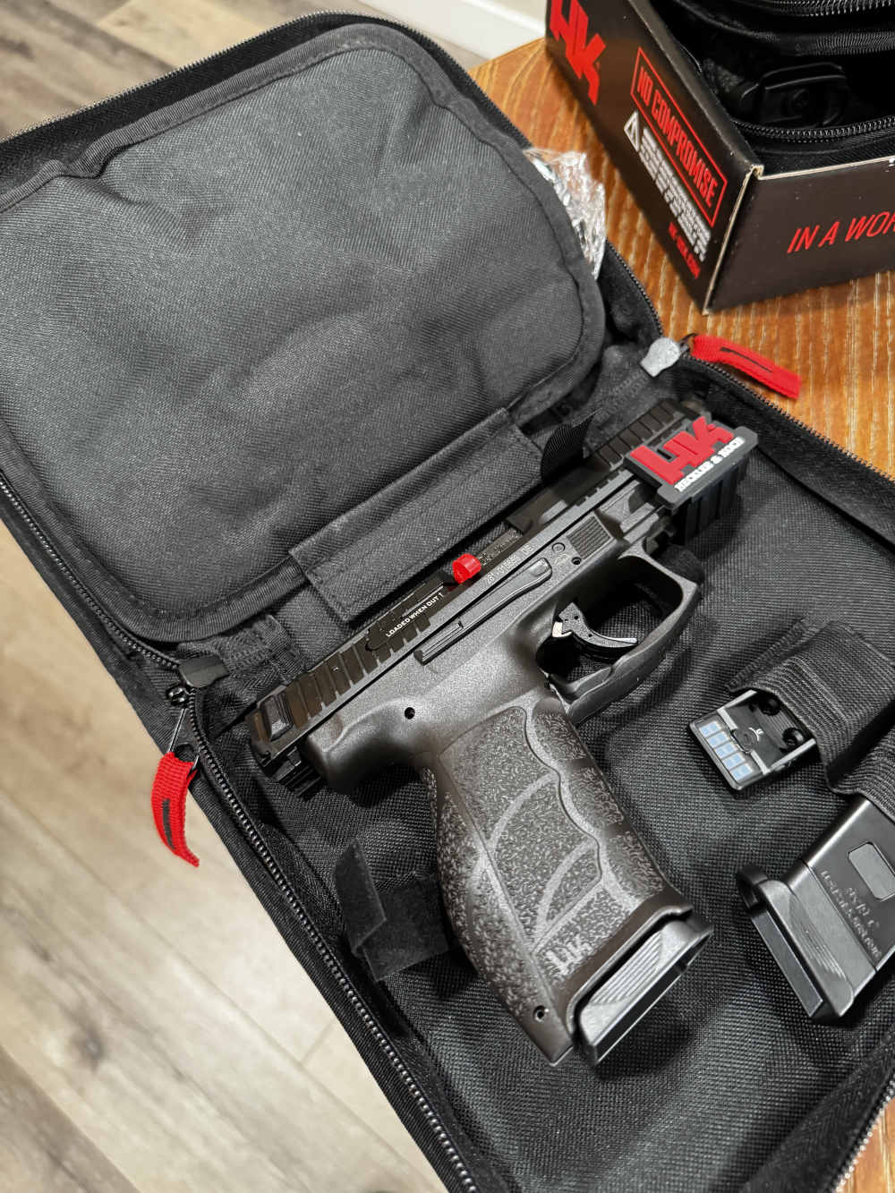CA Legal HECKLER AND KOCH (HK USA) VP9A1 F OR 9MM With Red Dot -img-2