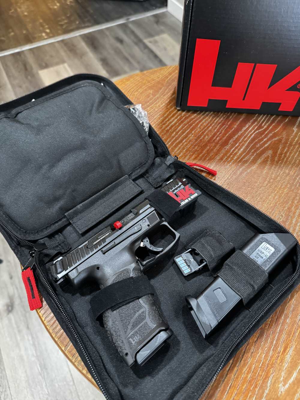 CA Legal HECKLER AND KOCH (HK USA) VP9A1 F OR 9MM With Red Dot -img-5