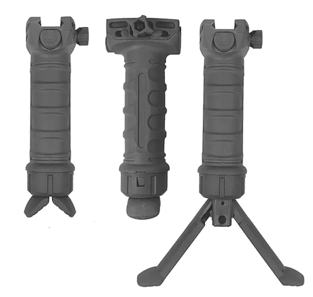 DMA Inc. Tactical Bipod Foregrip BLACK-img-2