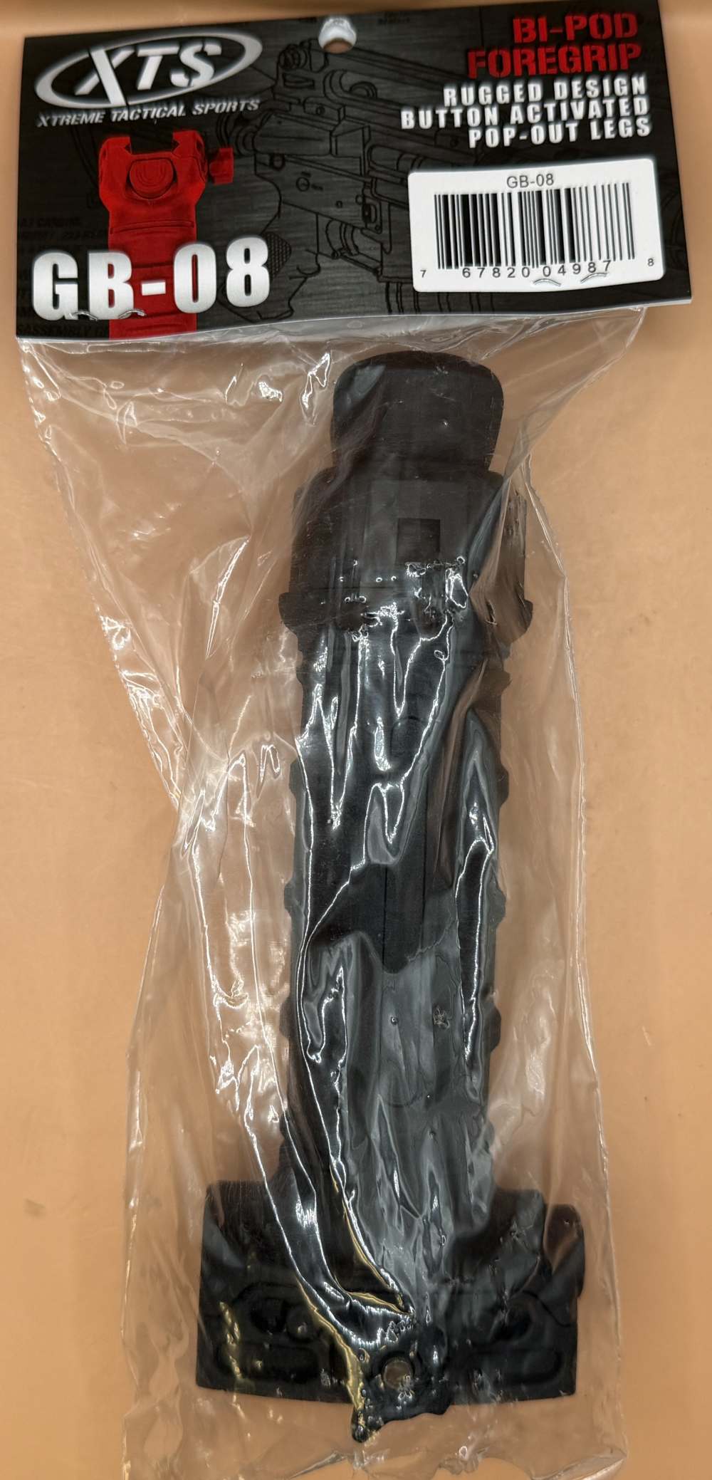 DMA Inc. Tactical Bipod Foregrip BLACK-img-1