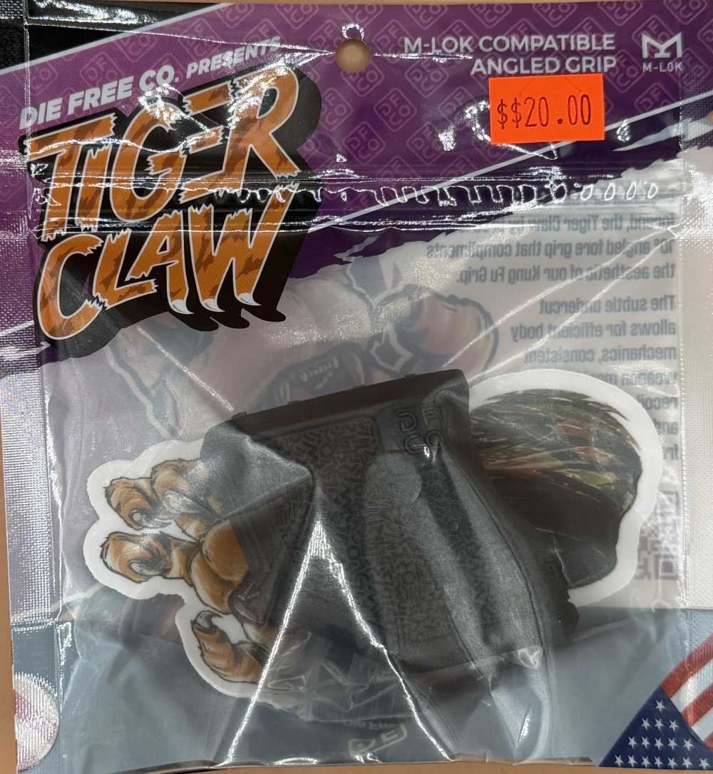 DFCO - Tiger Claw, MLOK, Black - TC-MLOK-BLK-img-1