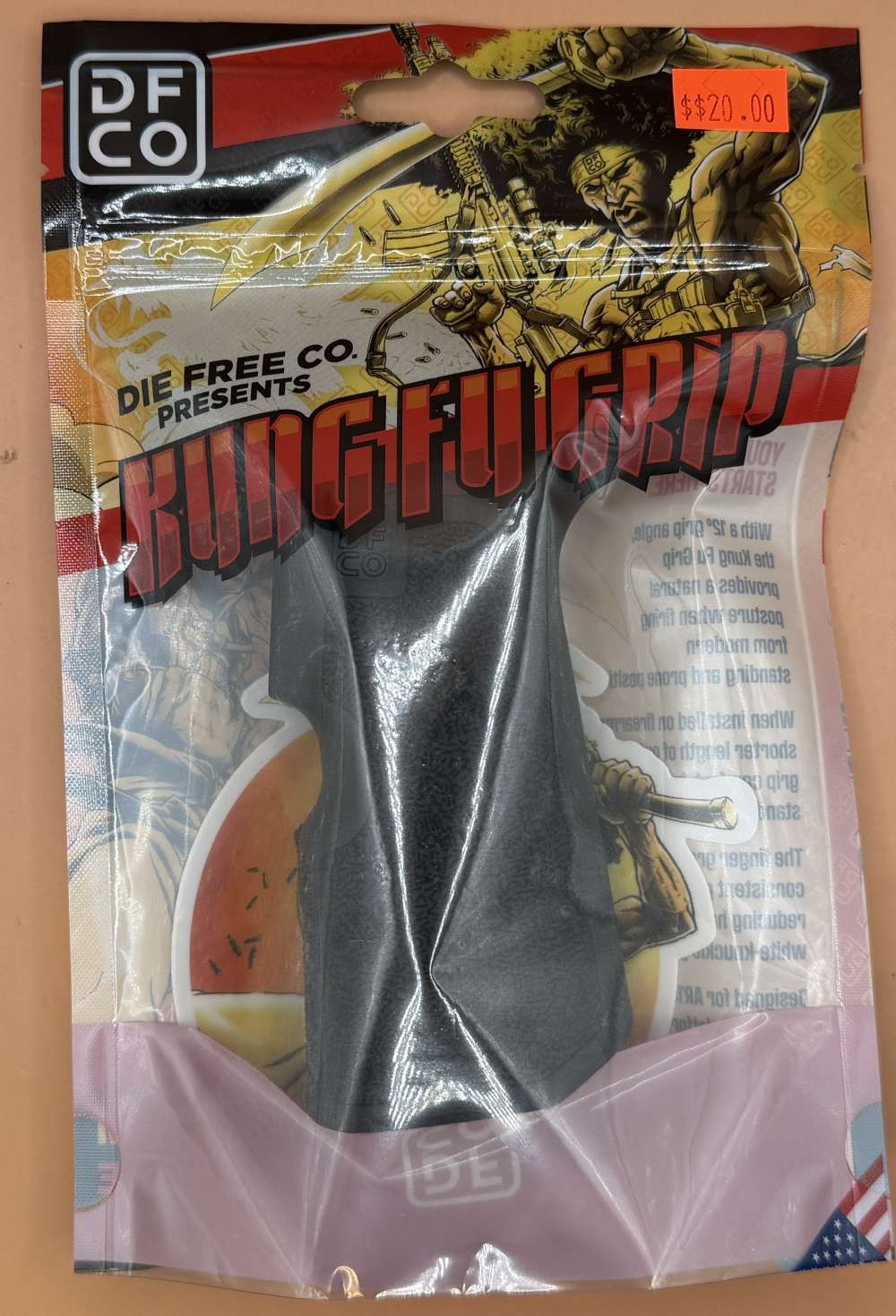 DFCO - Kung Fu Grip - KFG-BLK-img-2