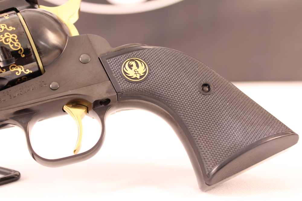 NEVER FIRED 50th Year, New Model Blackhawk 1of 500 engraved-img-5