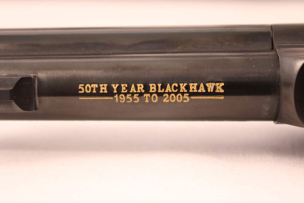 NEVER FIRED 50th Year, New Model Blackhawk 1of 500 engraved-img-11