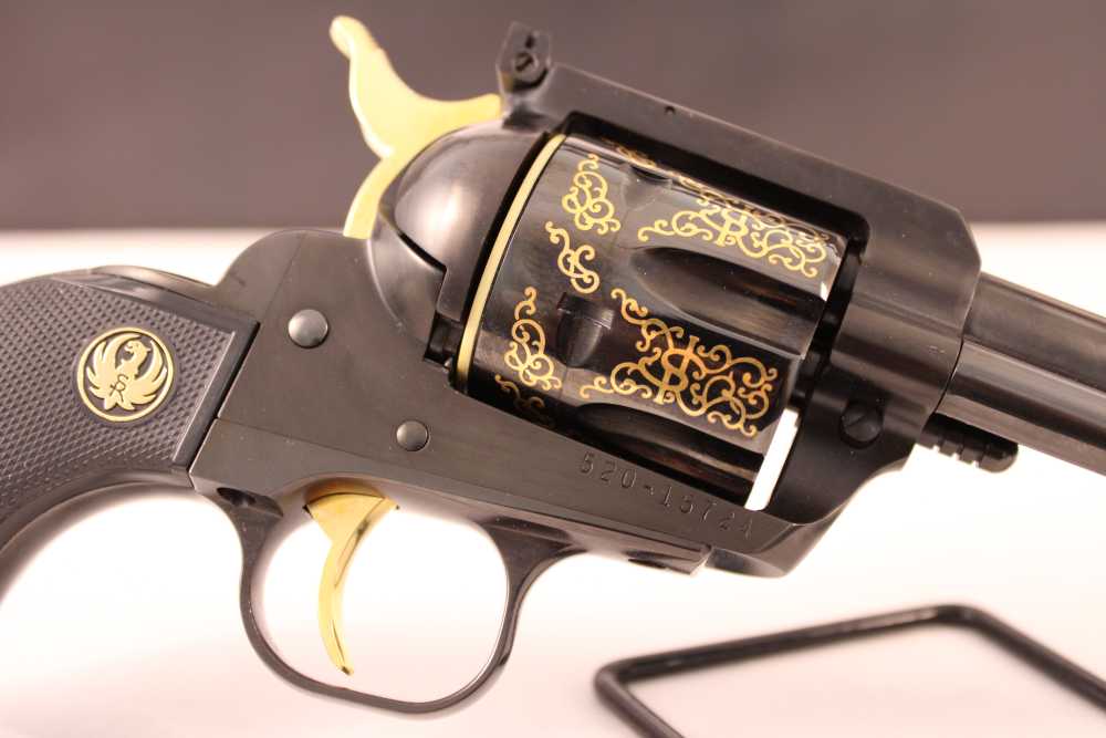 NEVER FIRED 50th Year, New Model Blackhawk 1of 500 engraved-img-9