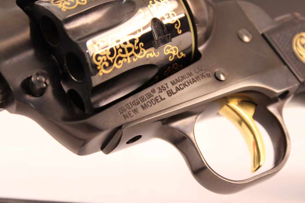 NEVER FIRED 50th Year, New Model Blackhawk 1of 500 engraved-img-4