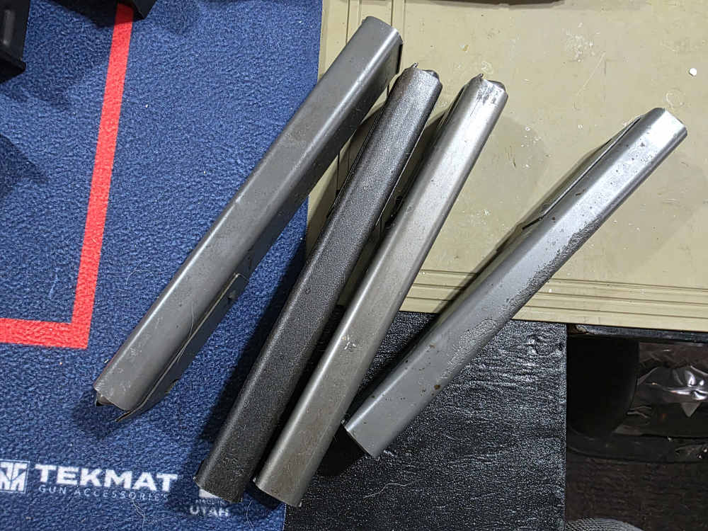 4 (Four) SPW GL Guide Lamp 30 Rd Grease Gun .45 ACP Sub Machinegun Mags -img-0