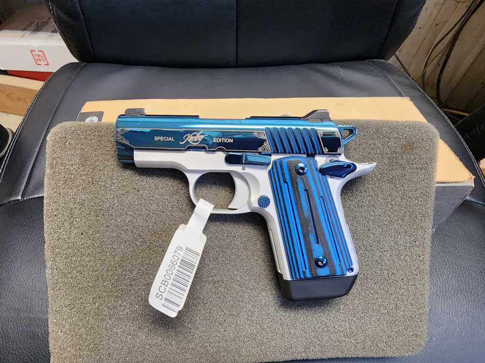 PICS! NEW KIMBER MICRO 9 SAPPHIRE 9MM 3.1" STAINLESS BLUE SS MICRO9 SAO-img-7
