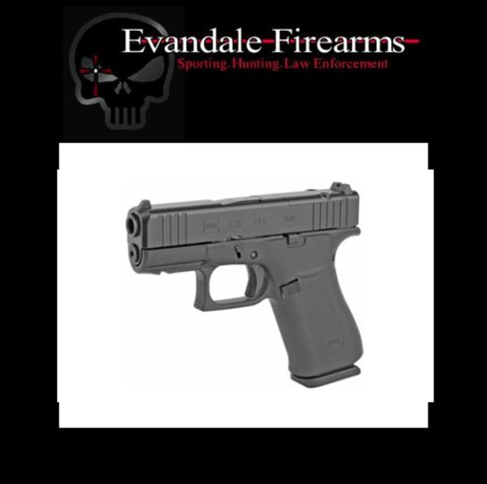 GLOCK, 43X, M.O.S Black, 10Rd, 2 Mags-img-0