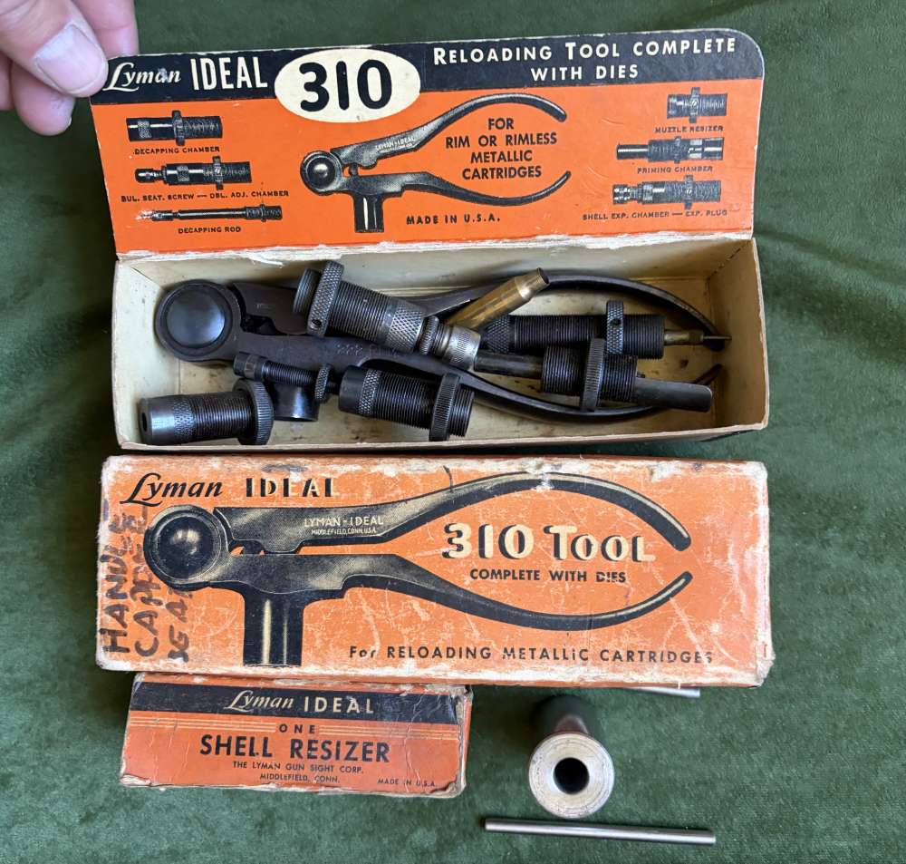Lyman Ideal 310 Tool in .222 Remington, Full 222 Rem Kit w/ resizing die!-img-0