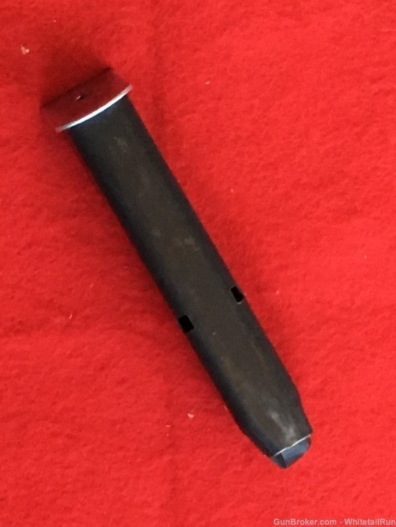 VINTAGE BERETTA 96 ALL STEEL/NICKELED BASE-BRAZIL-11-RD .40 S&W MAGAZINE-img-1