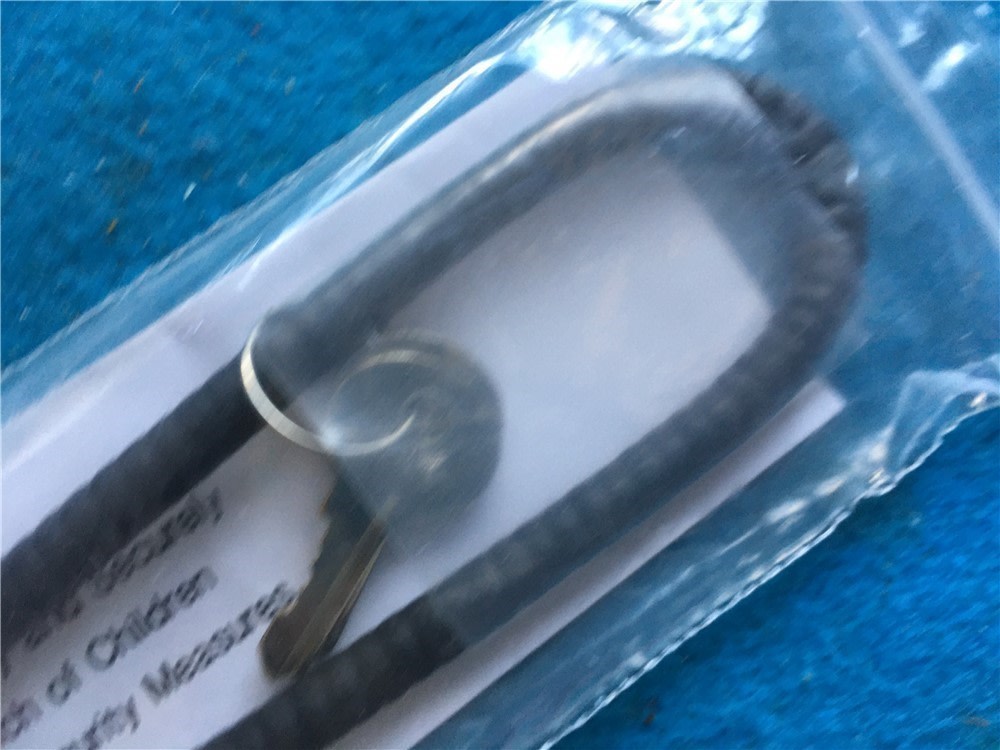 KIMBER RIFLE/PISTOL SAFETY TRIGGER LOCK-NIP W/KEY-img-3
