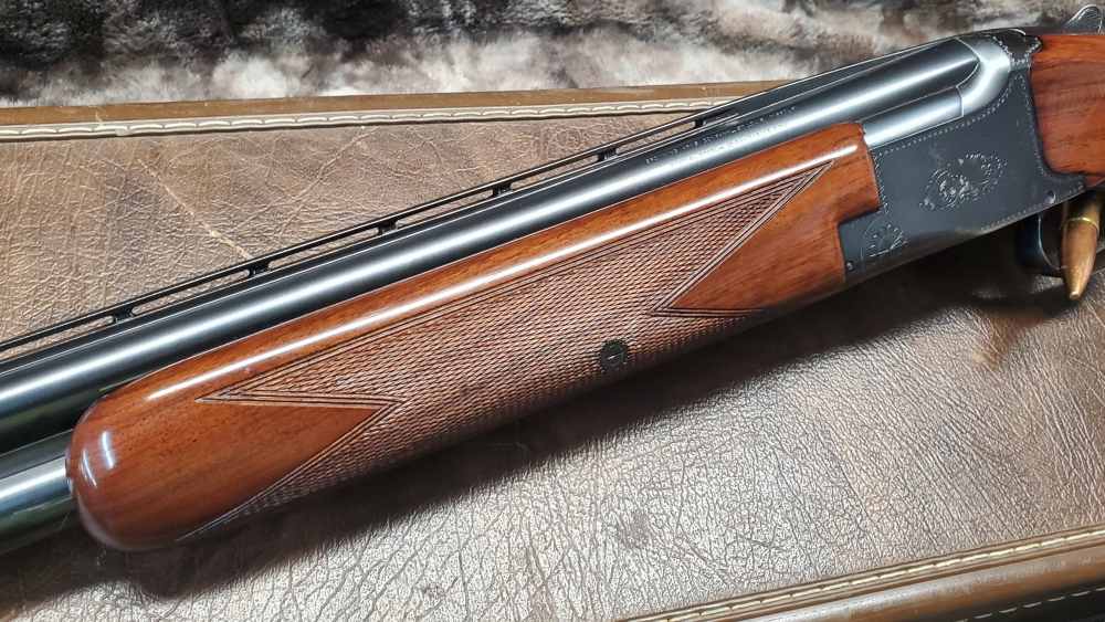 Vintage Browning Superposed 12ga Belgium 26" O/U – 1951 – Fair Condition-img-25