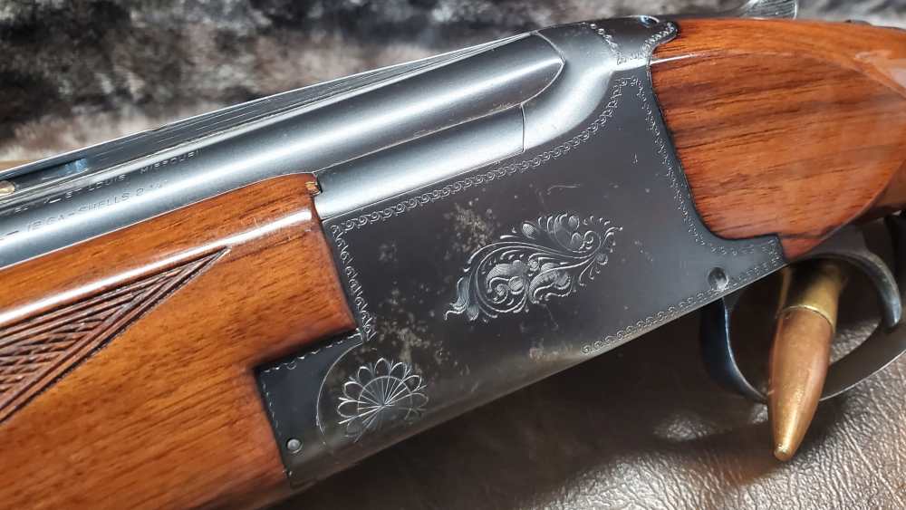 Vintage Browning Superposed 12ga Belgium 26" O/U – 1951 – Fair Condition-img-28