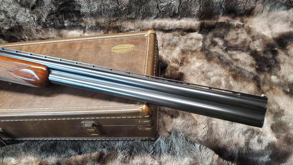 Vintage Browning Superposed 12ga Belgium 26" O/U – 1951 – Fair Condition-img-4