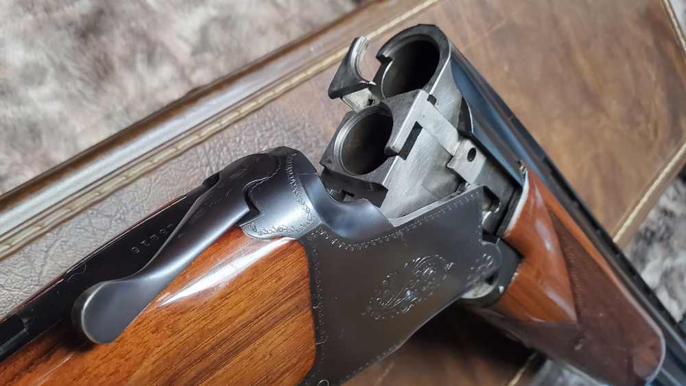 Vintage Browning Superposed 12ga Belgium 26" O/U – 1951 – Fair Condition-img-12