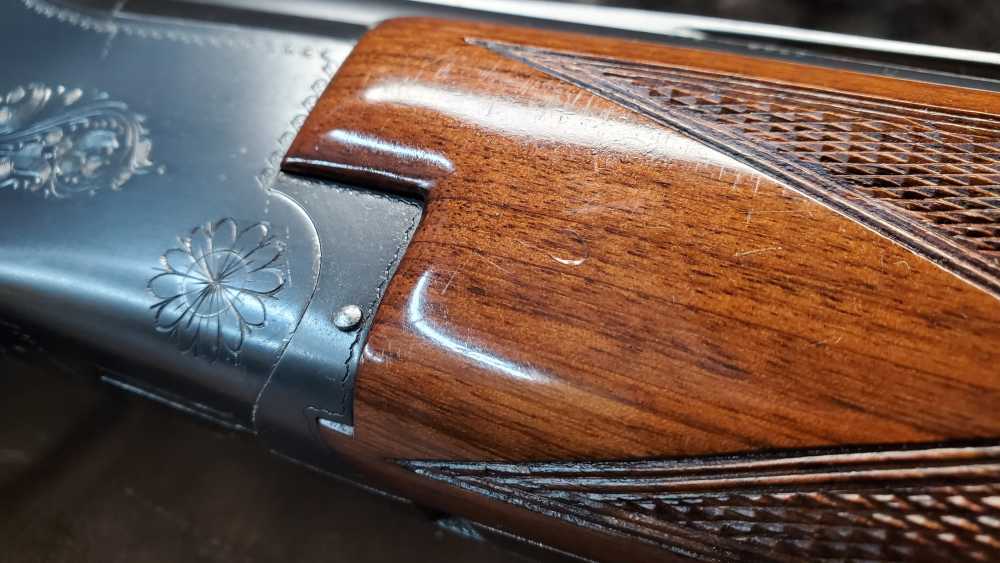 Vintage Browning Superposed 12ga Belgium 26" O/U – 1951 – Fair Condition-img-9