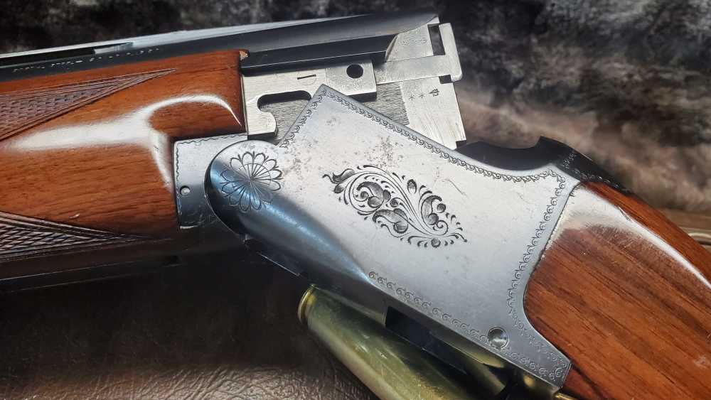Vintage Browning Superposed 12ga Belgium 26" O/U – 1951 – Fair Condition-img-33