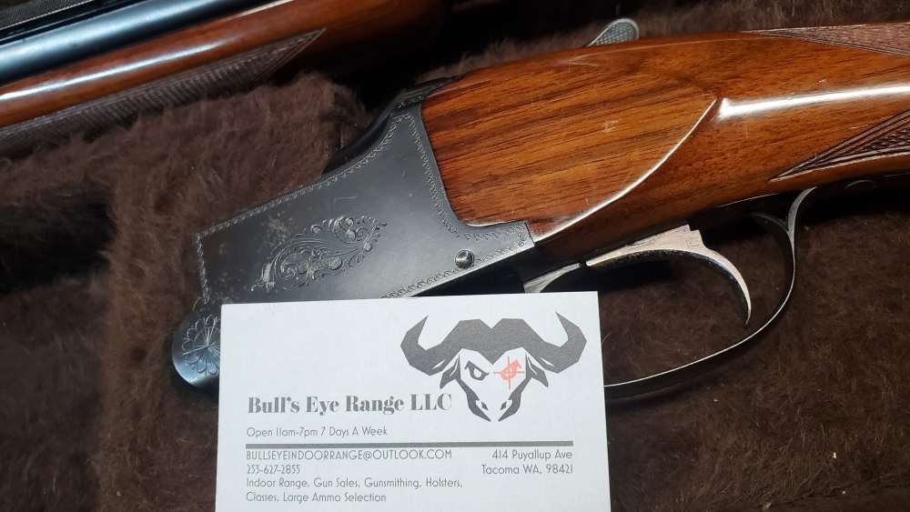 Vintage Browning Superposed 12ga Belgium 26" O/U – 1951 – Fair Condition-img-1