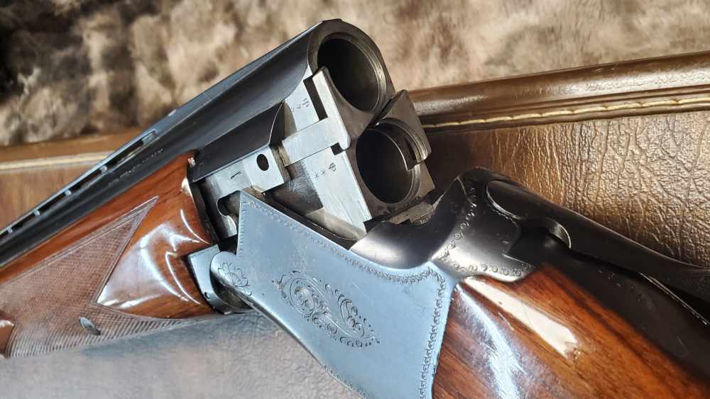 Vintage Browning Superposed 12ga Belgium 26" O/U – 1951 – Fair Condition-img-34