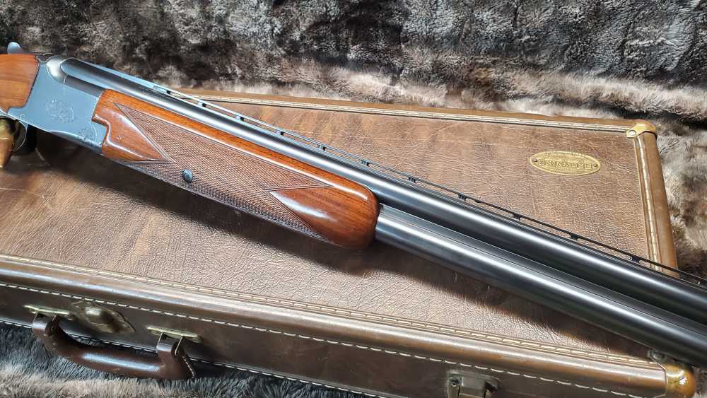 Vintage Browning Superposed 12ga Belgium 26" O/U – 1951 – Fair Condition-img-5