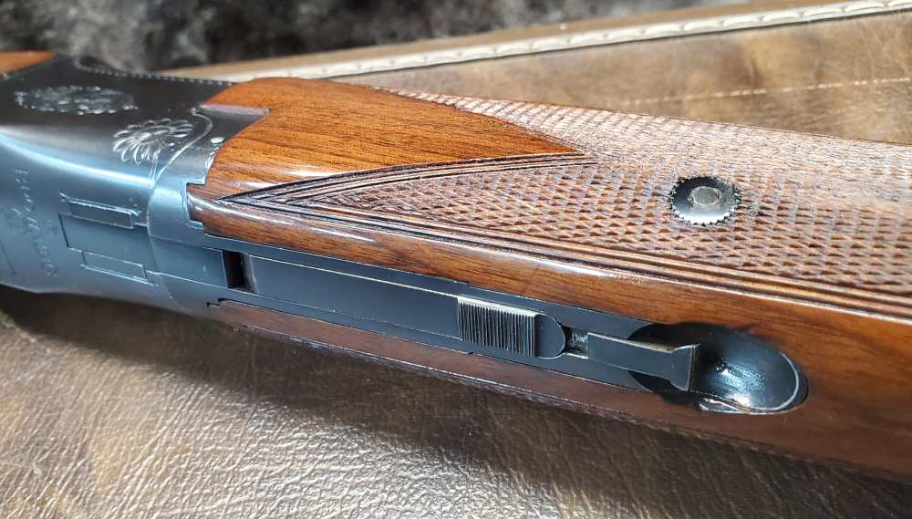 Vintage Browning Superposed 12ga Belgium 26" O/U – 1951 – Fair Condition-img-14