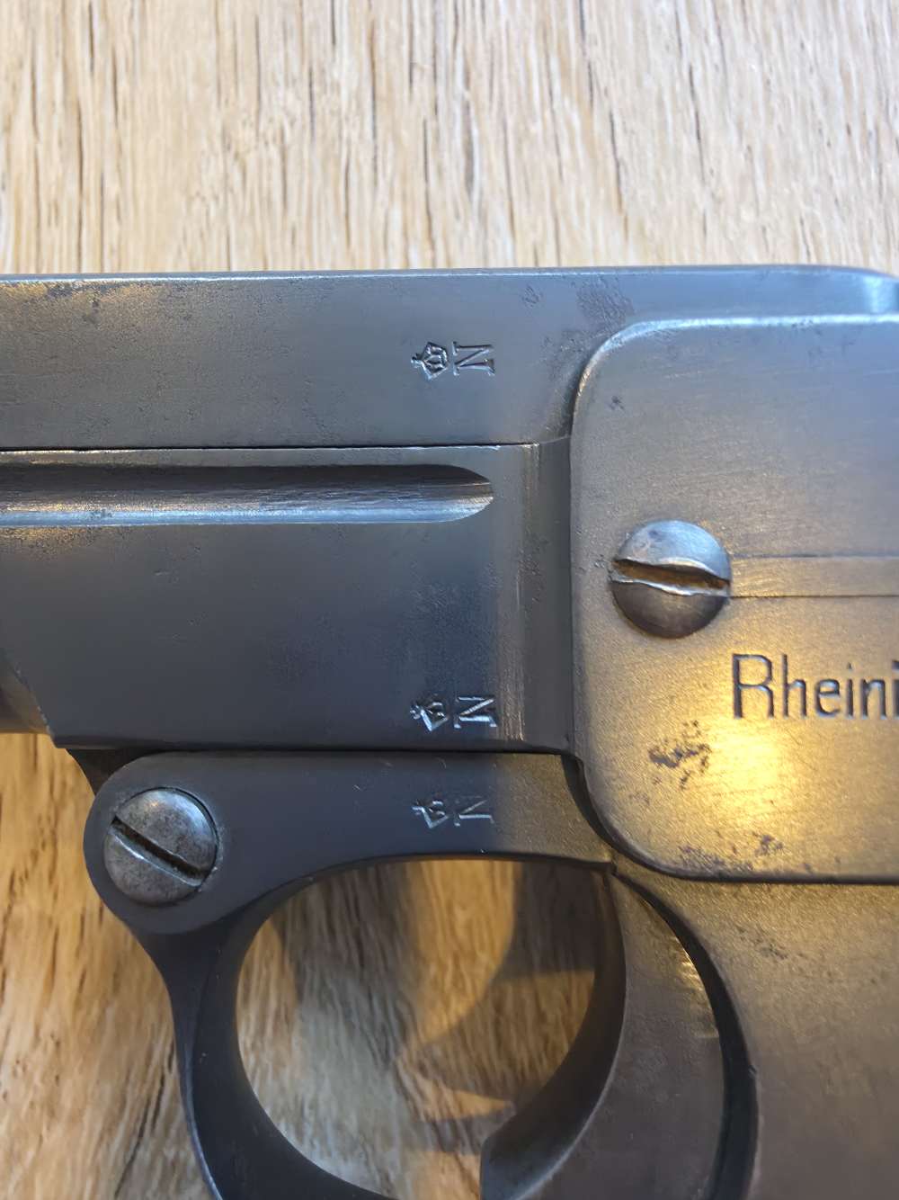 Dreyse Model 1907 7.65mm (.32 ACP) Pistol WWI German Crown/N Proofs C&R-img-5