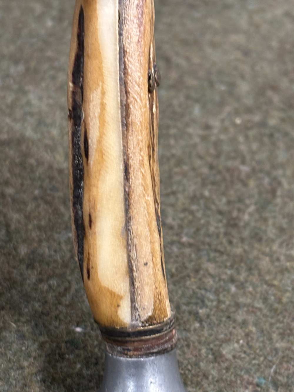 1950s - Solingen - C.D. Schaaff - Double Hunting Knife Set - Stag Handles-img-78