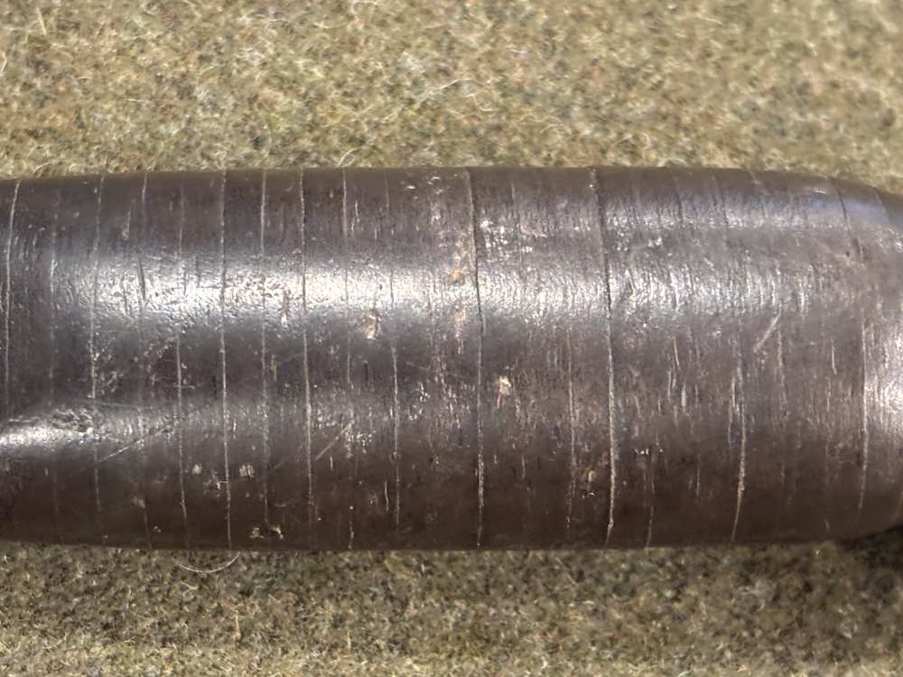 Vintage 1950s - Solingen Germany - ERN - Hunting Knife -Stacked Leather -img-15