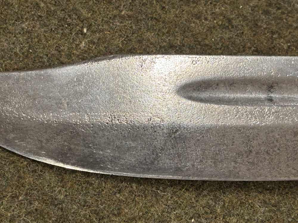 Vintage 1950s - Solingen Germany - ERN - Hunting Knife -Stacked Leather -img-19