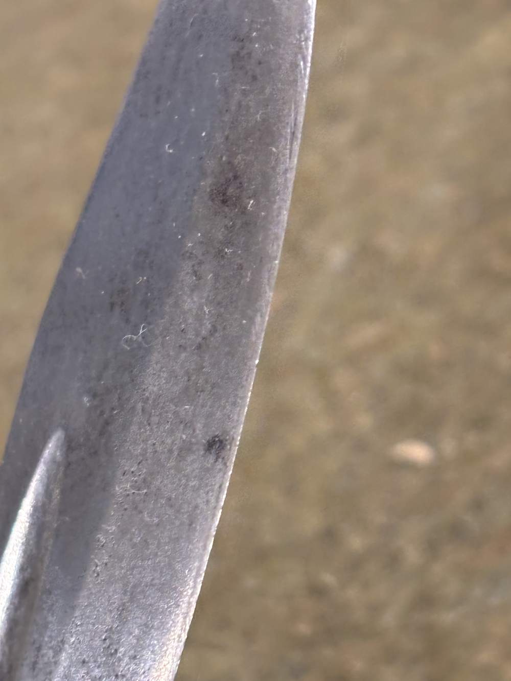 Vintage 1950s - Solingen Germany - ERN - Hunting Knife -Stacked Leather -img-37