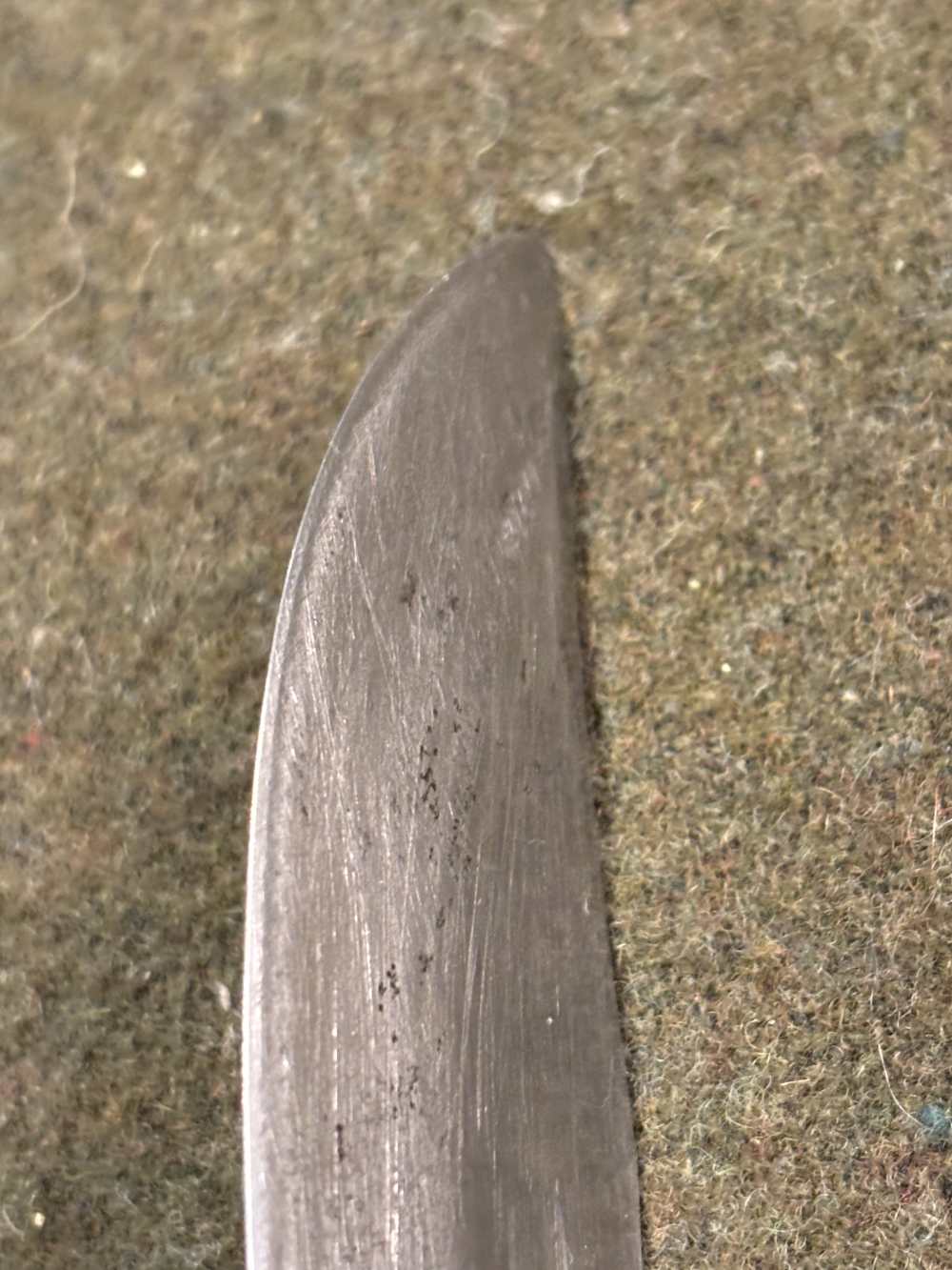 Vintage 1960s - SportsWorld, Japan - Hunting Knife - Stacked Leather Handle-img-39