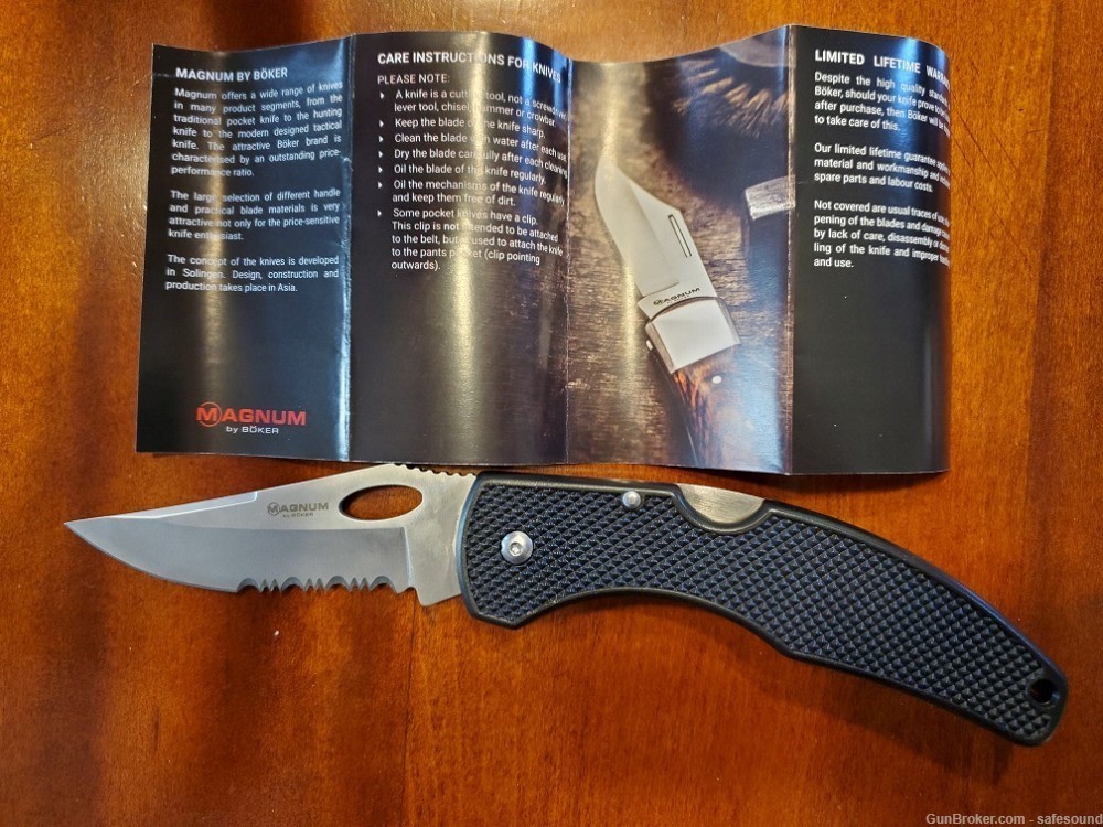 Boker Magnum folding knife-img-0
