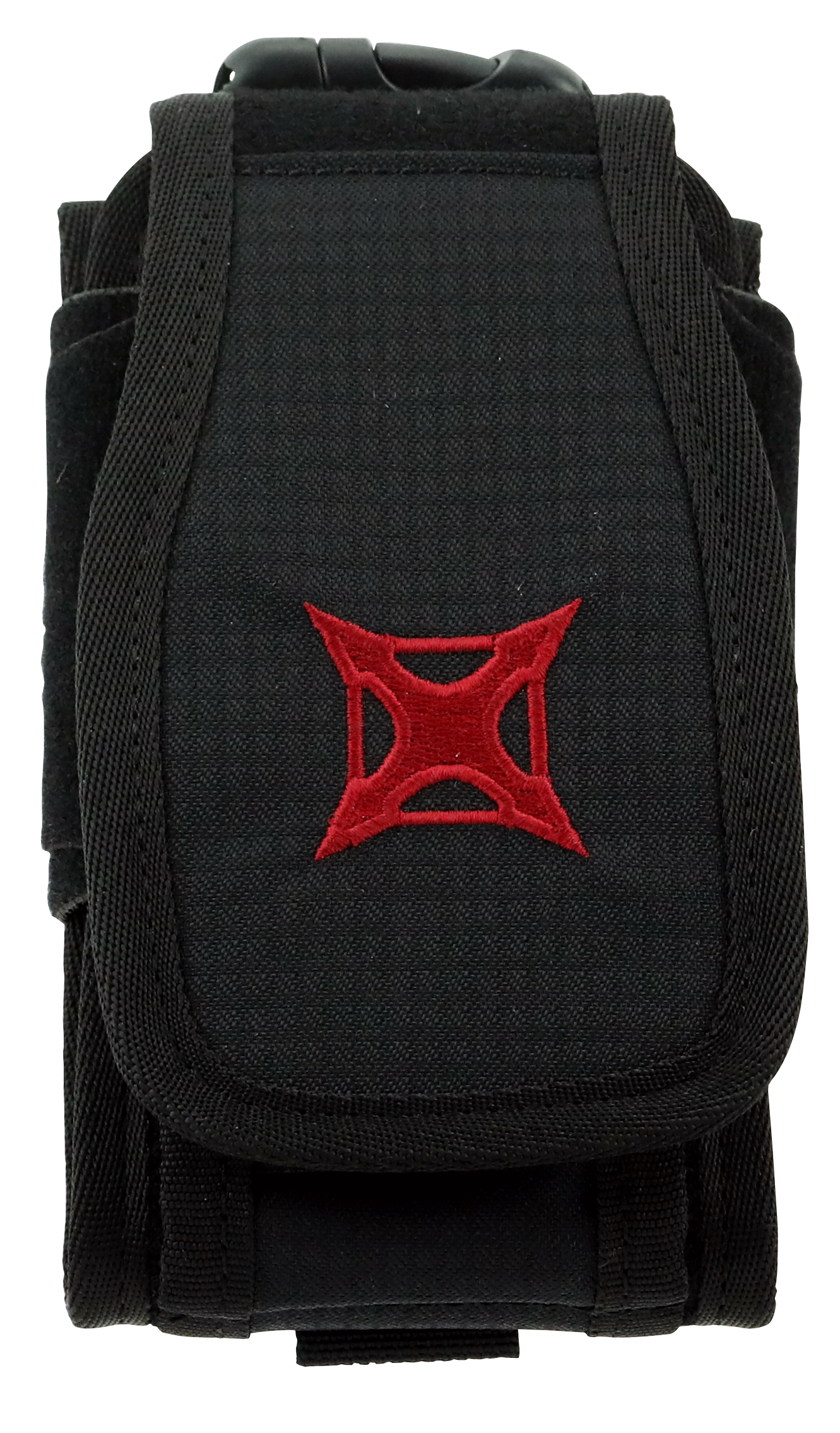 Fechheimer Vertx VTX5140BK Phone/Multi-Tool Pouch 7in H x 4in W x 2in D Bla-img-0