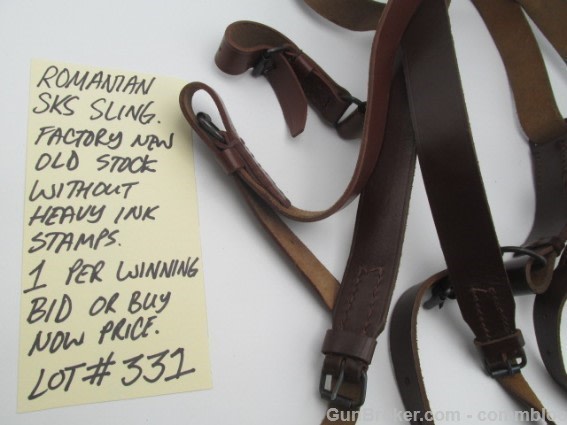 early romanian sks sling factory unissued select condition-img-1
