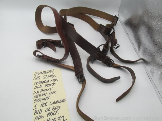 early romanian sks sling factory unissued select condition-img-0