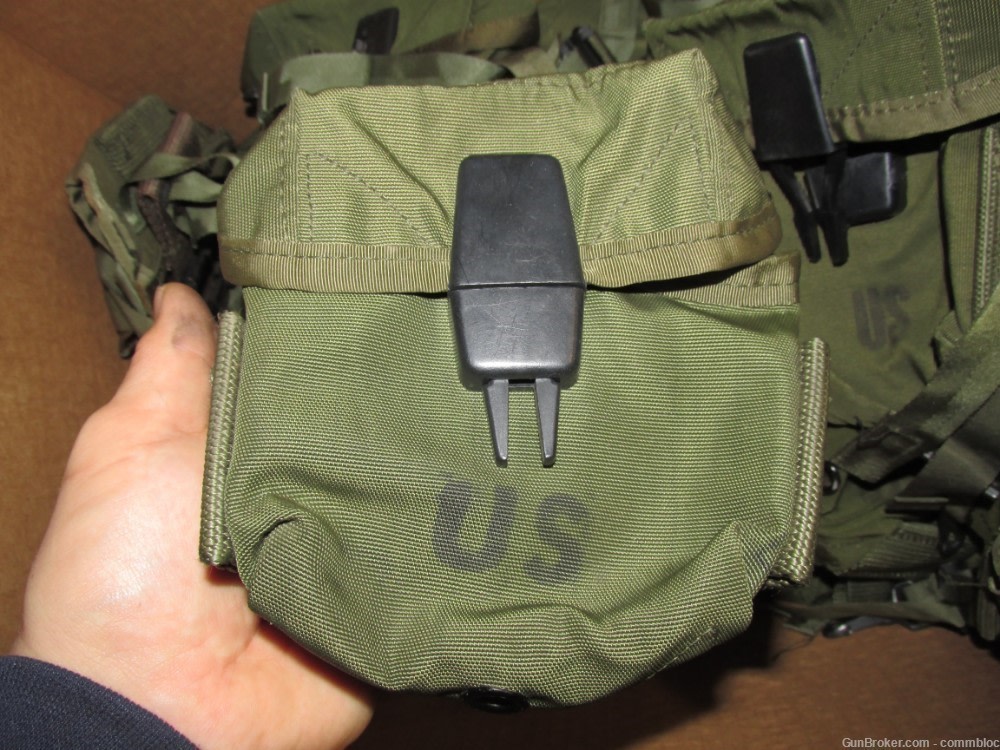 m16 rifle 20rd mag pouch vietnam war era for colt m16a1 sp1 ar15 a1 ar-15-img-3