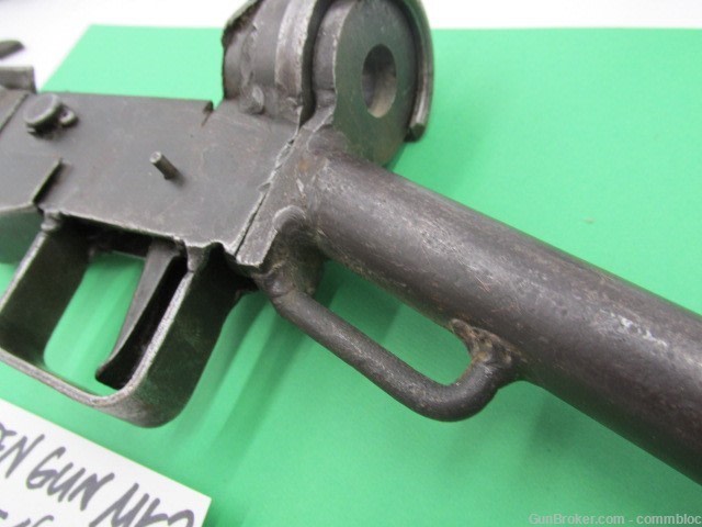 israeli made 1940's era 9mm hagana sten mk2 model tmt4 parts kit og barrel-img-8