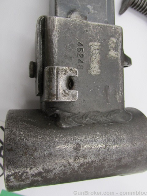 israeli made 1940's era 9mm hagana sten mk2 model tmt4 parts kit og barrel-img-13